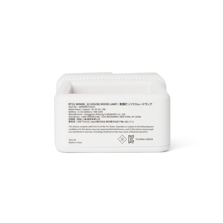 minini ハウスムードランプ BT21