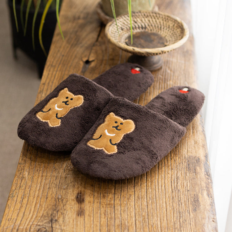 DINOTAENG ウールスリッパ クロワッサン(in the Woods) ボボ