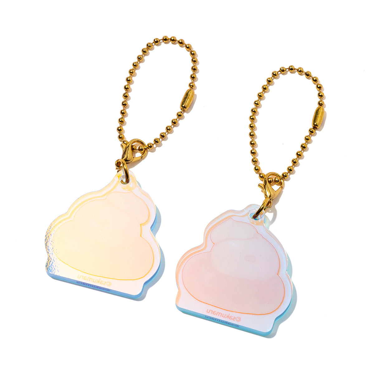 アクリルペアチャームキー ドーナツ(おかしのおうち) ちびちびうさまる