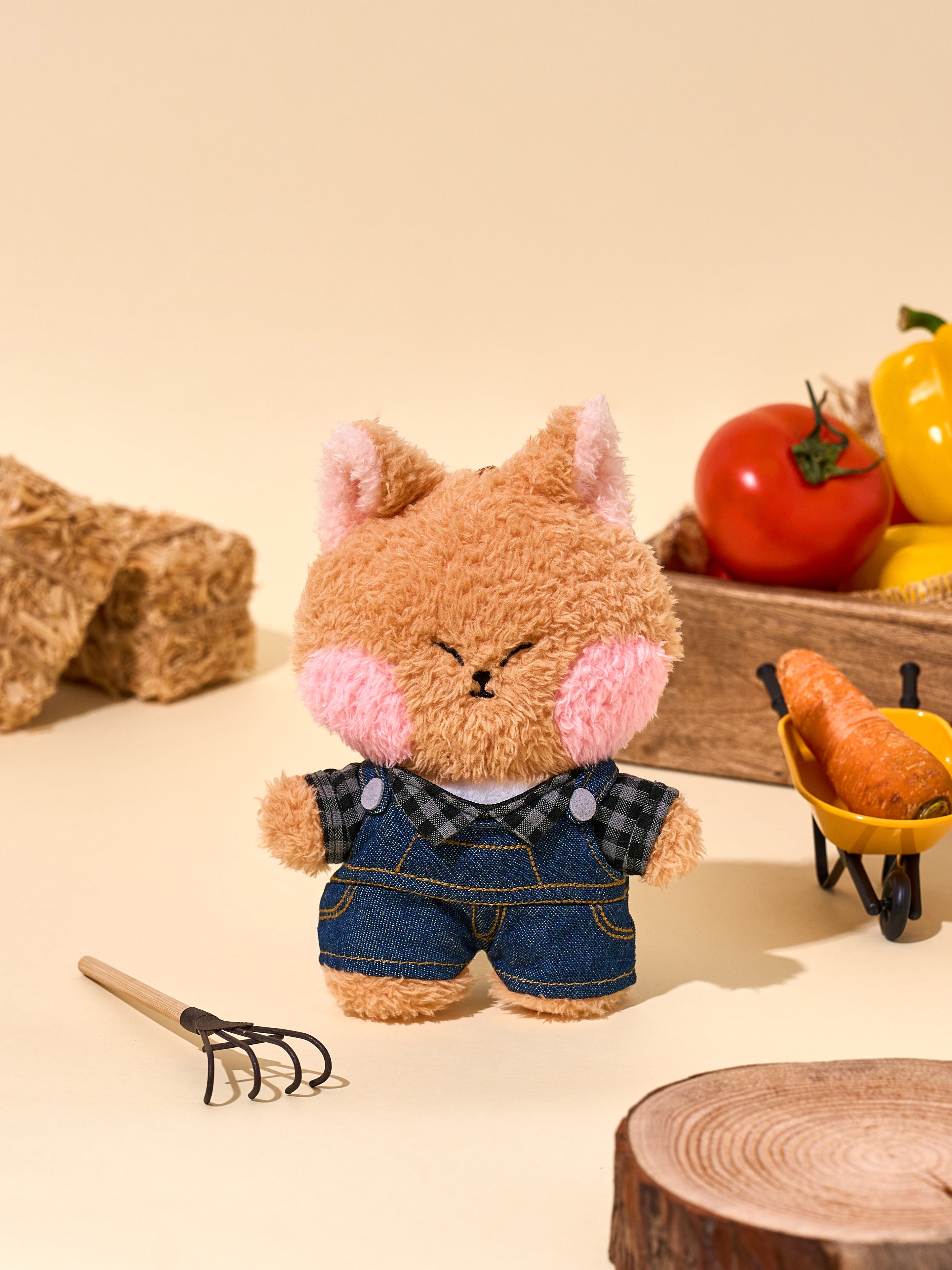 minini ファームクローゼット オーバーオール LINE FRIENDS