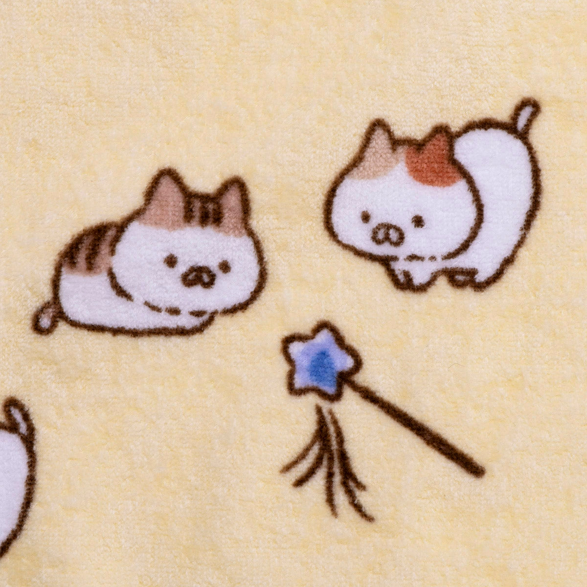 フェイスタオル(ねこのしゅうかいじょ) ねこぺん日和