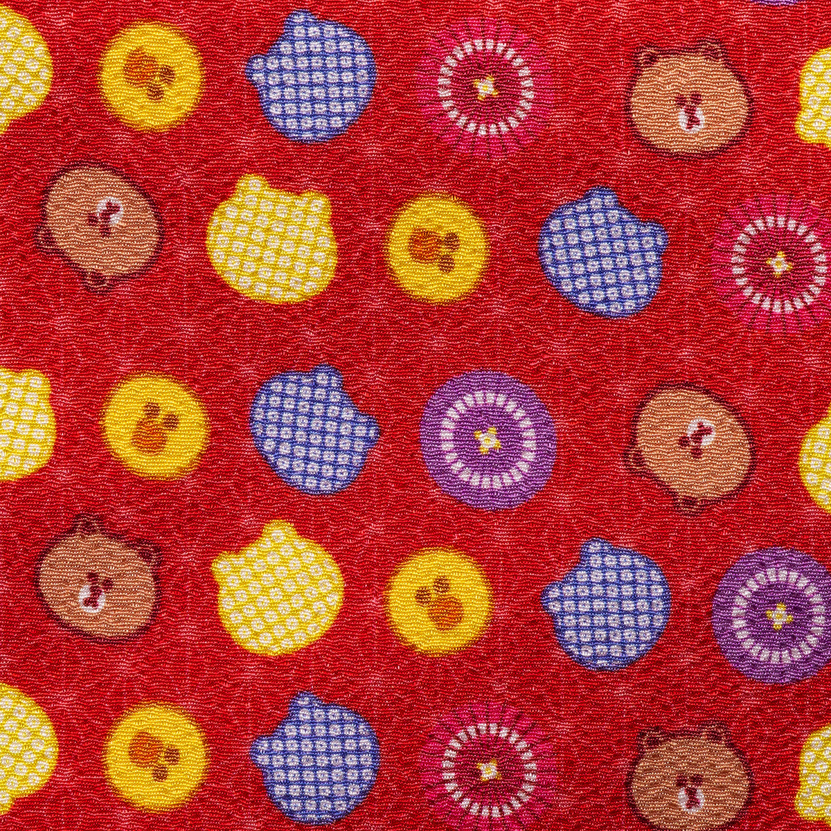 化粧ポーチ(赤) LINE FRIENDS