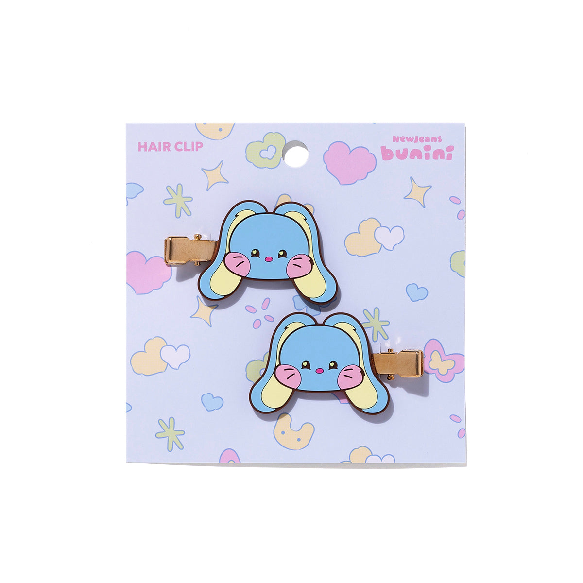 bunini 前髪クリップ(BLUE)