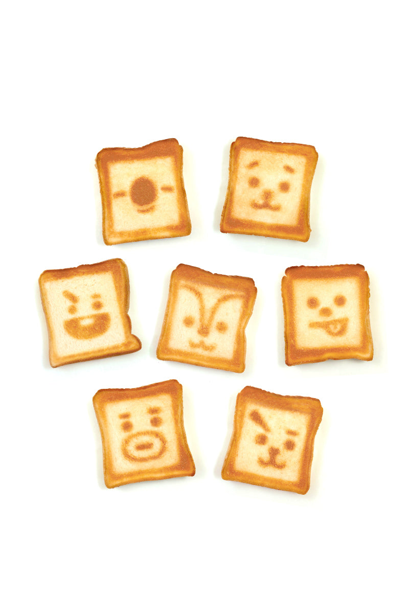 BT21「FUN！パン！FESTIVAL」ノベルティトーストアート(1注文につき1点プレゼントとなります。ノベルティの数量は変更できません。)