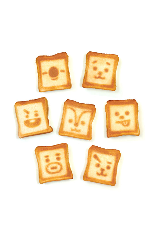 BT21「FUN！パン！FESTIVAL」ノベルティトーストアート(1注文につき1点プレゼントとなります。ノベルティの数量は変更できません。)
