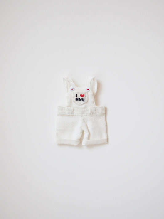 MNH オーバーオール WHITE