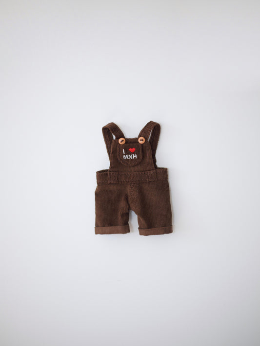 MNHオーバーオール BROWN