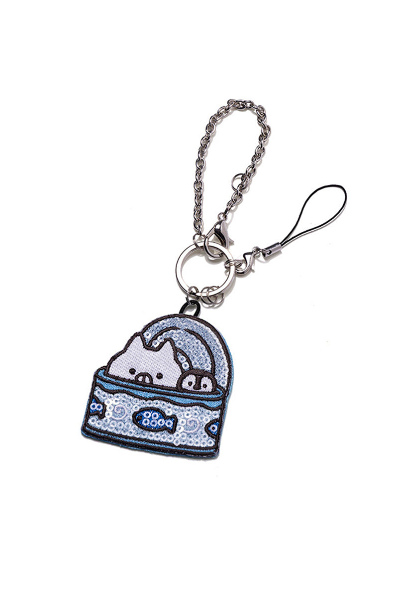 スパンコールチャーム ねこぺん日和