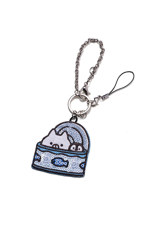 スパンコールチャーム ねこぺん日和