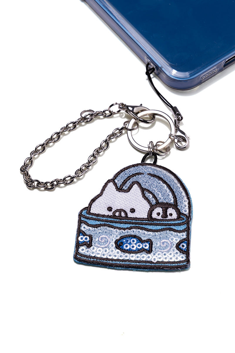 スパンコールチャーム ねこぺん日和