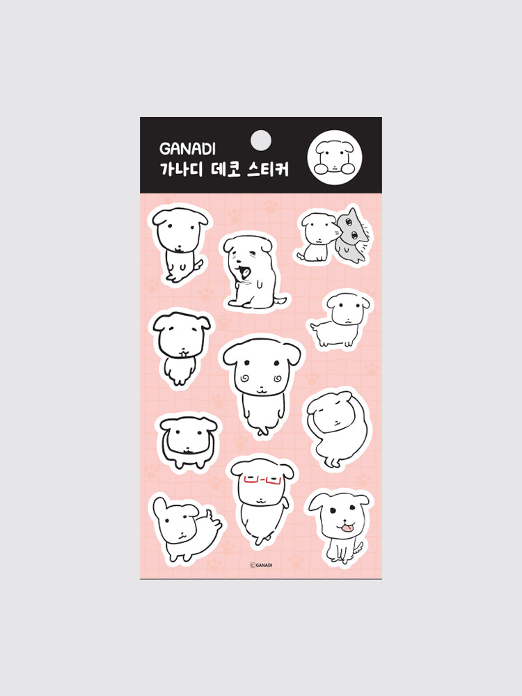 【期間限定販売】デコステッカー(ピンク) GANADI