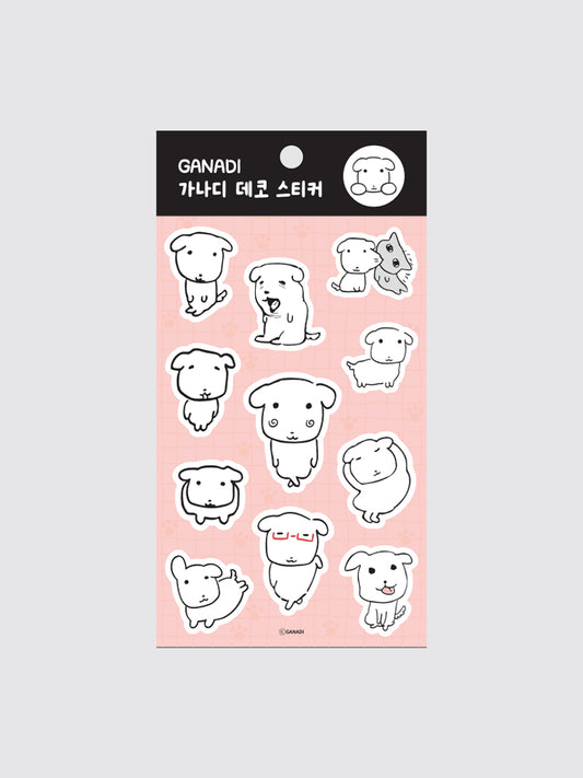【期間限定販売】デコステッカー(ピンク) GANADI