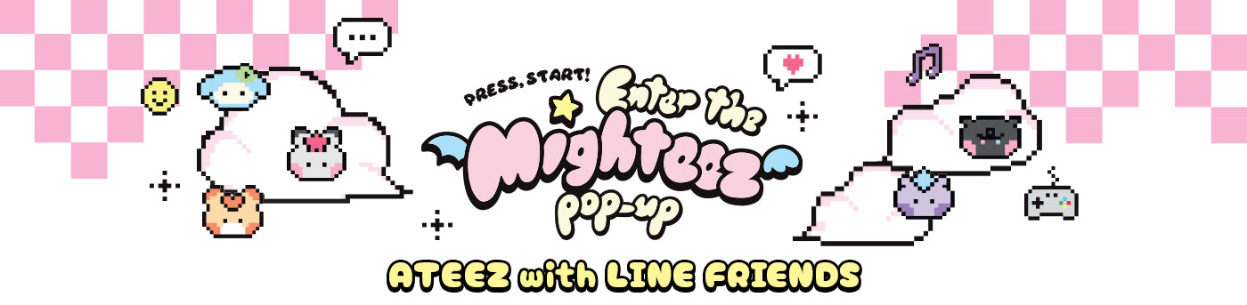 Press, Start!Enter the MIGHTEEZ POP-UP – LINE FRIENDS SQUARE JAPAN
