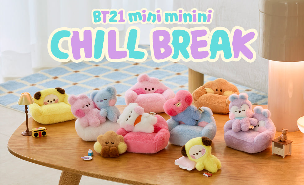 BT21 mini minini CHILL BREAK