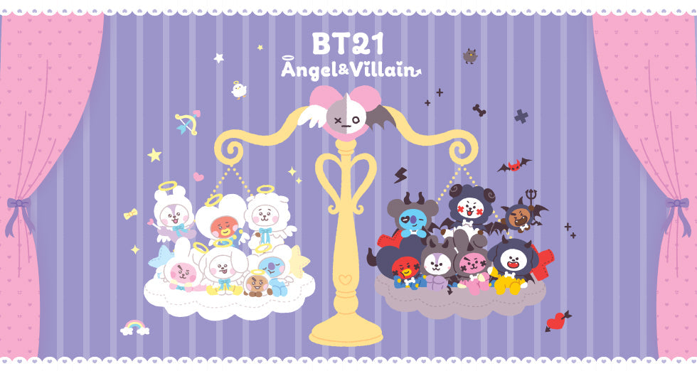 BT21 Angel & Villain – LINE FRIENDS SQUARE JAPAN OFFICIAL