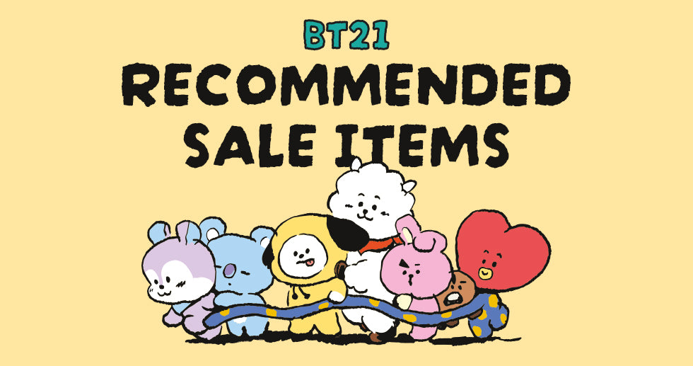 BT21 RECOMMENDED SALE ITEMS