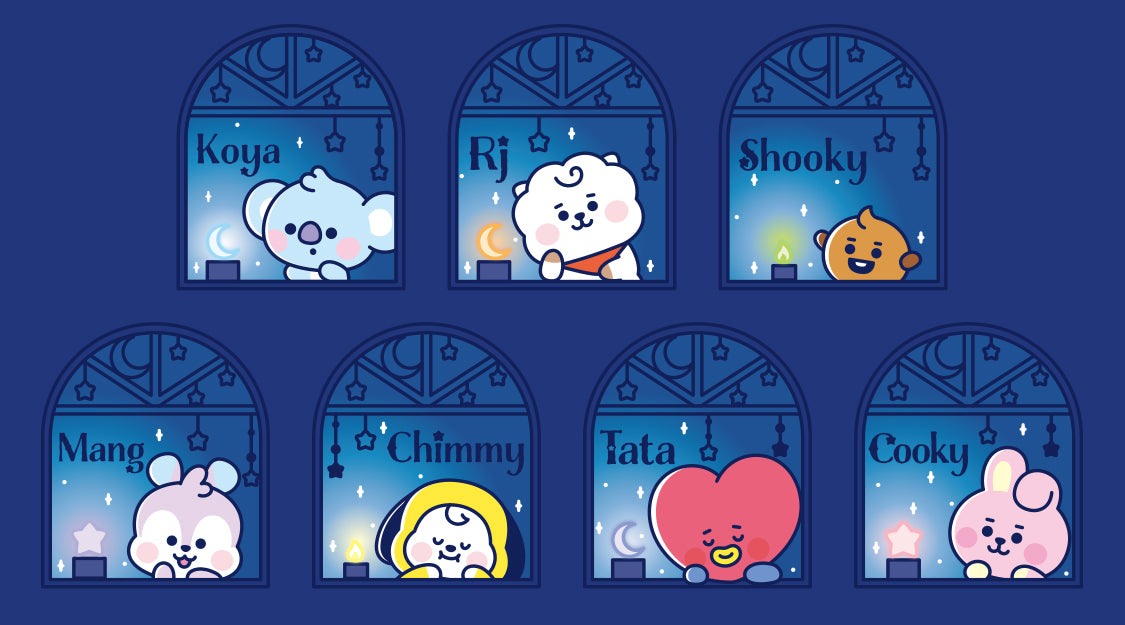 BT21 CHILL NIGHT – LINE FRIENDS SQUARE JAPAN OFFICIAL