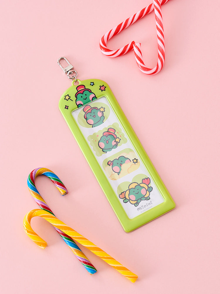 minini 4コマフォトキーリング(THEME PARK) レニニ