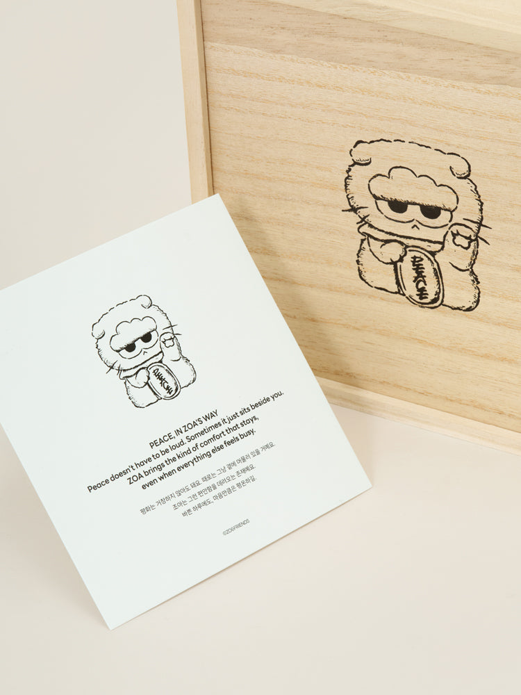 【数量限定先行予約】ZO&FRIENDS アートフィギュア(LUCKY SHOP) ZOA