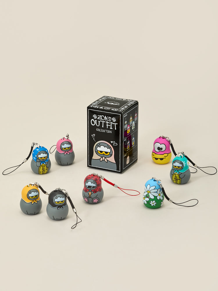 【数量限定先行予約】ZO&FRIENDS ランダムフィギュアキーリング(LUCKY SHOP)