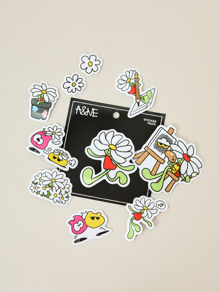 【数量限定先行予約】ZO&FRIENDS ステッカーパック(LUCKY SHOP) A&NE