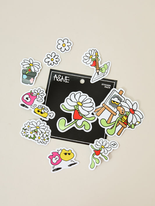 【数量限定先行予約】ZO&FRIENDS ステッカーパック(LUCKY SHOP) A&NE