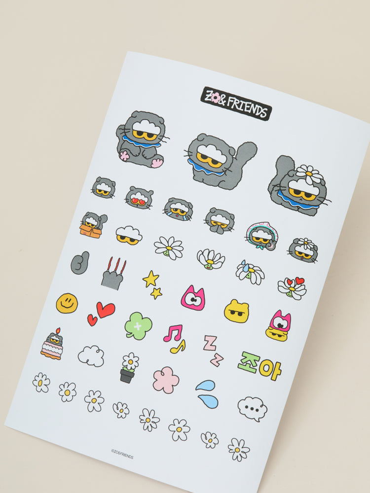 【数量限定先行予約】ZO&FRIENDS ノート(LUCKY SHOP) ZOA