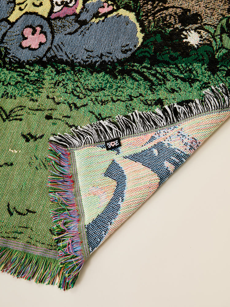 【数量限定先行予約】ZO&FRIENDS 織りブランケット(LUCKY SHOP)