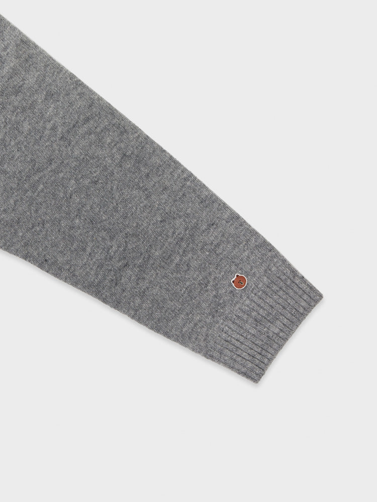 カーディガン グレー(BY BROWN) ブラウン