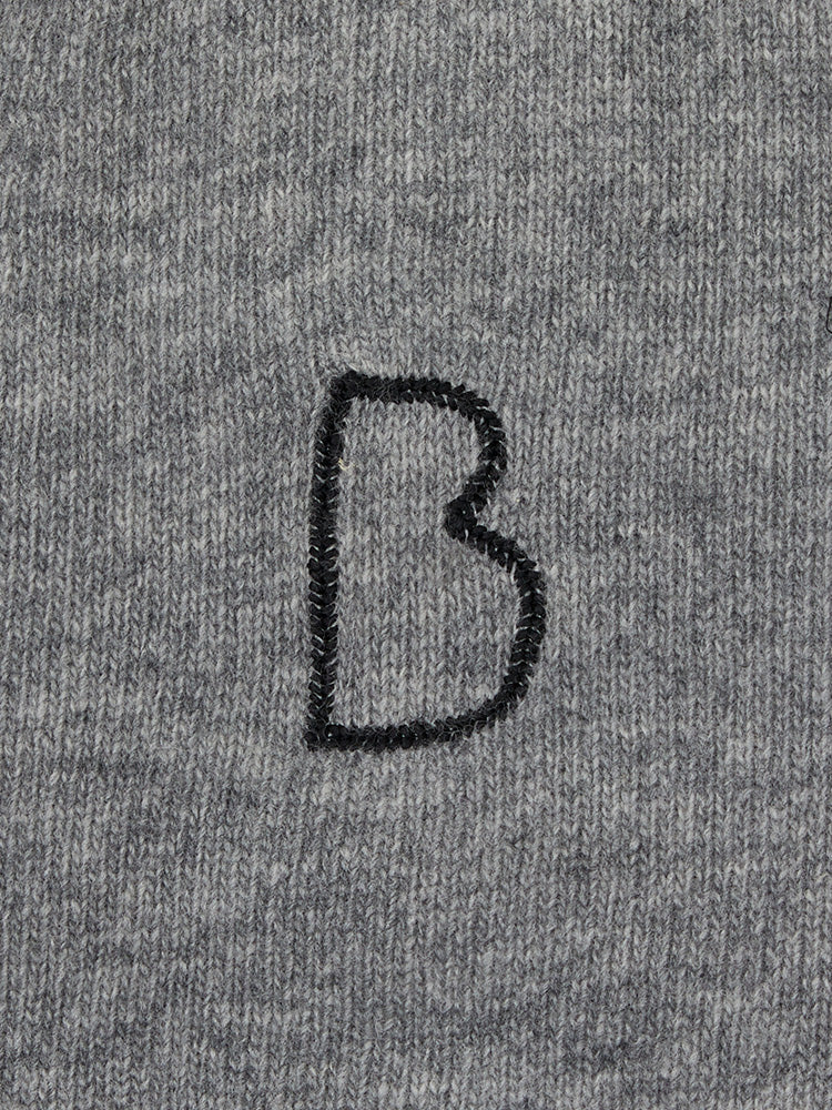 カーディガン グレー(BY BROWN) ブラウン