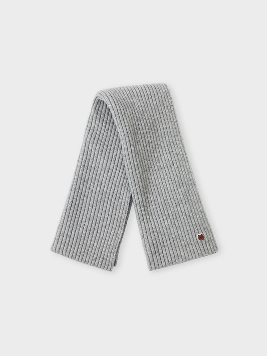 ショートマフラー グレー(BY BROWN) ブラウン