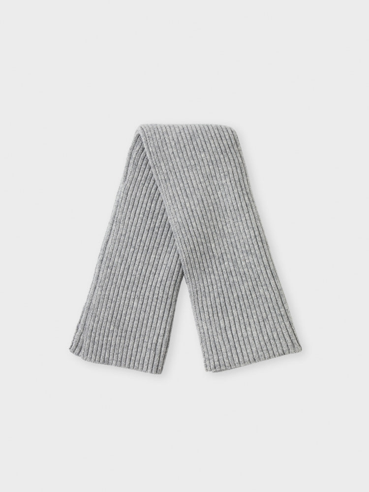 ショートマフラー グレー(BY BROWN) ブラウン