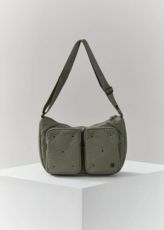 COLLER ボディバッグ モスグリーン