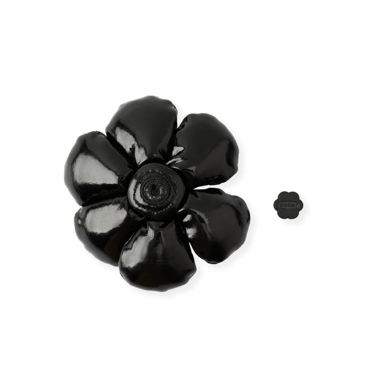 COLLER PADDED フラワースティコン ブラック