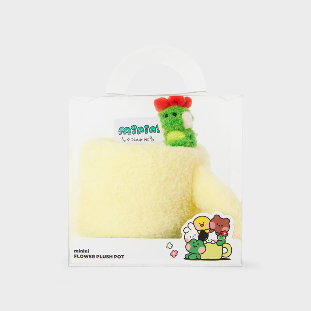 minini フラワーぬいぐるみポット ドニニ