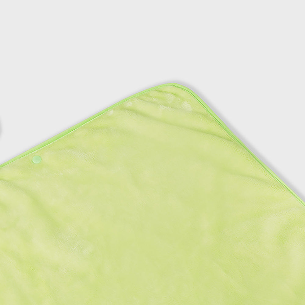 bunini フーディブランケット (GREEN)
