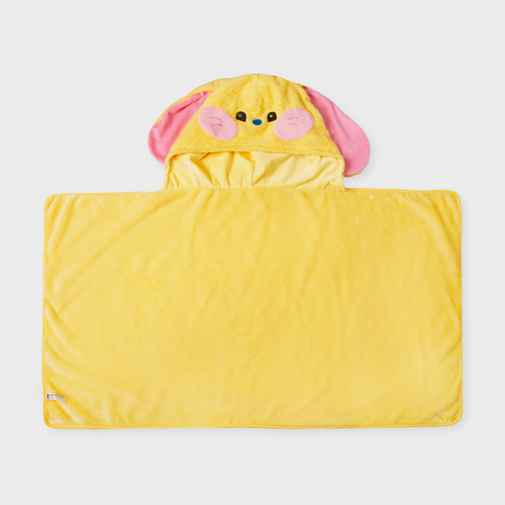 bunini フーディブランケット (YELLOW)