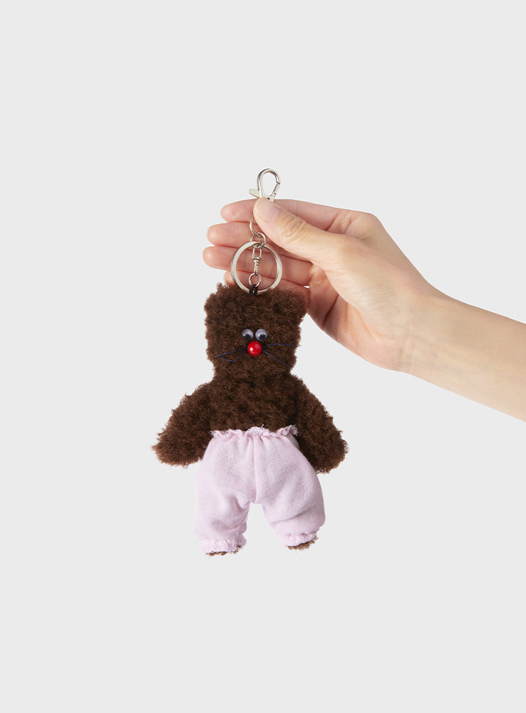 MNH ぬいぐるみキーリング BRED