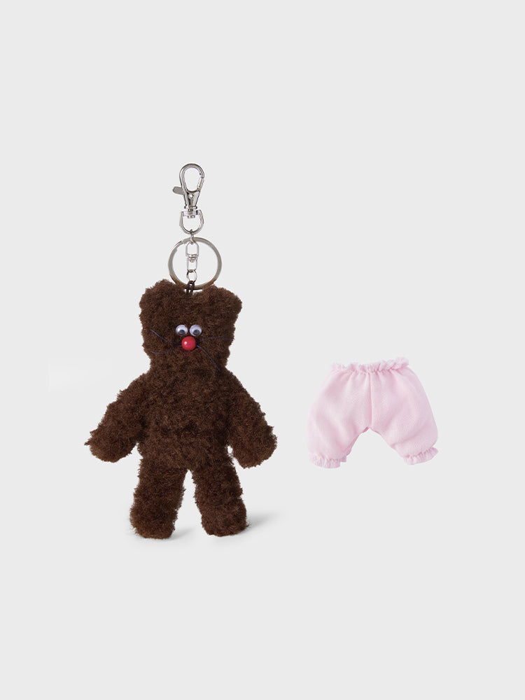 MNH ぬいぐるみキーリング BRED