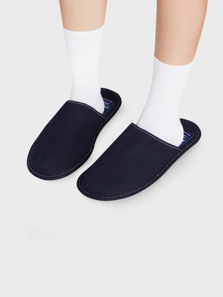 MNH ルームシューズ ネイビー