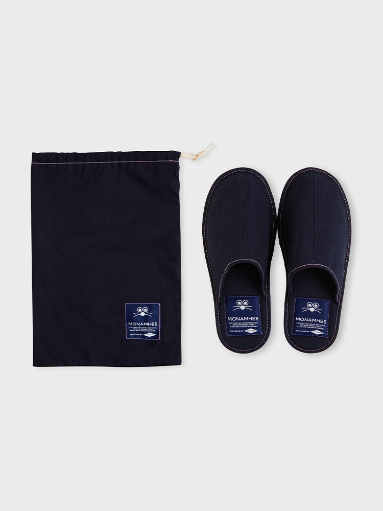 MNH ルームシューズ ネイビー