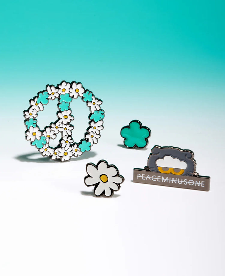 【先行予約販売】PEACEMINUSONE X ZO&FRIENDS メタルバッジセット