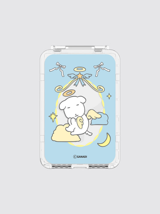 【期間限定販売】MagSafe クリアカードケース(ラブリー天使) GANADI