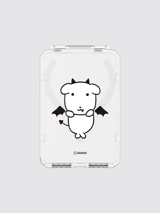 【期間限定販売】MagSafe クリアカードケース(悪魔) GANADI
