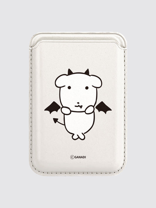 【期間限定販売】MagSafe レザーカードケース(悪魔) GANADI