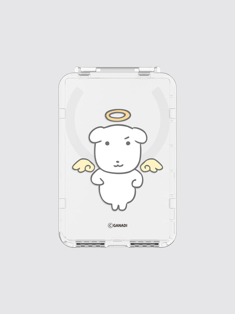 【期間限定販売】MagSafe クリアカードケース(天使) GANADI
