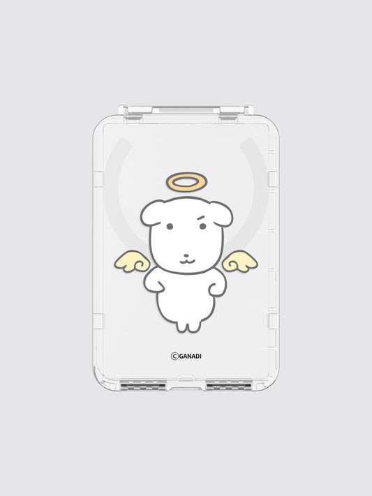 【期間限定販売】MagSafe クリアカードケース(天使) GANADI