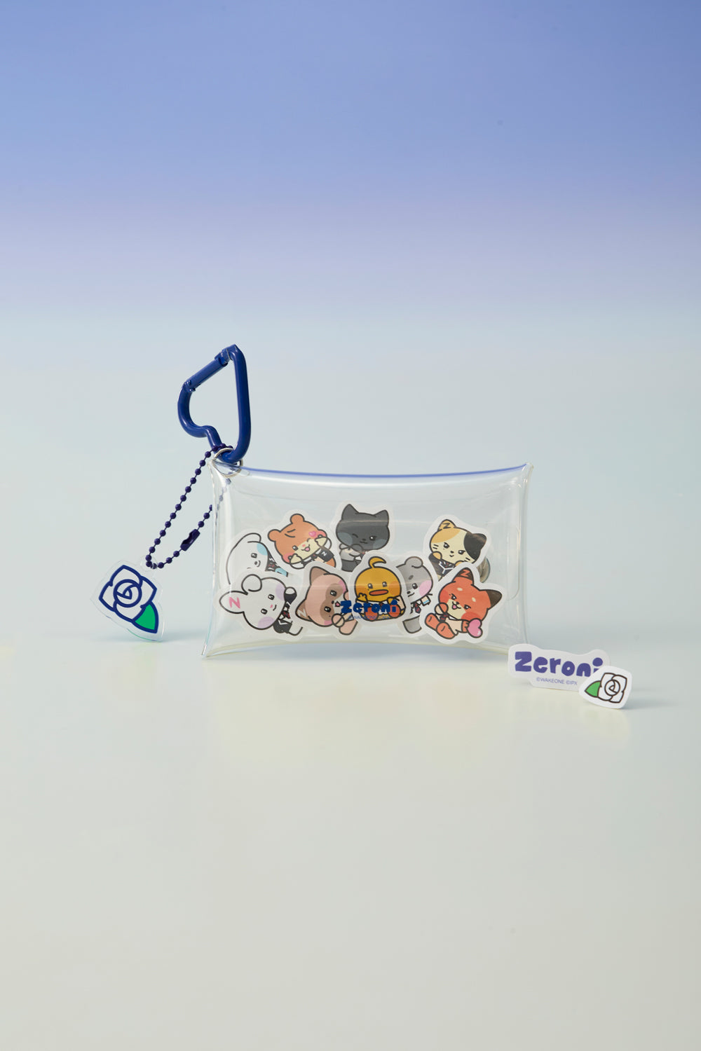 zeroni PVCポーチ(BLUE PARADISE)