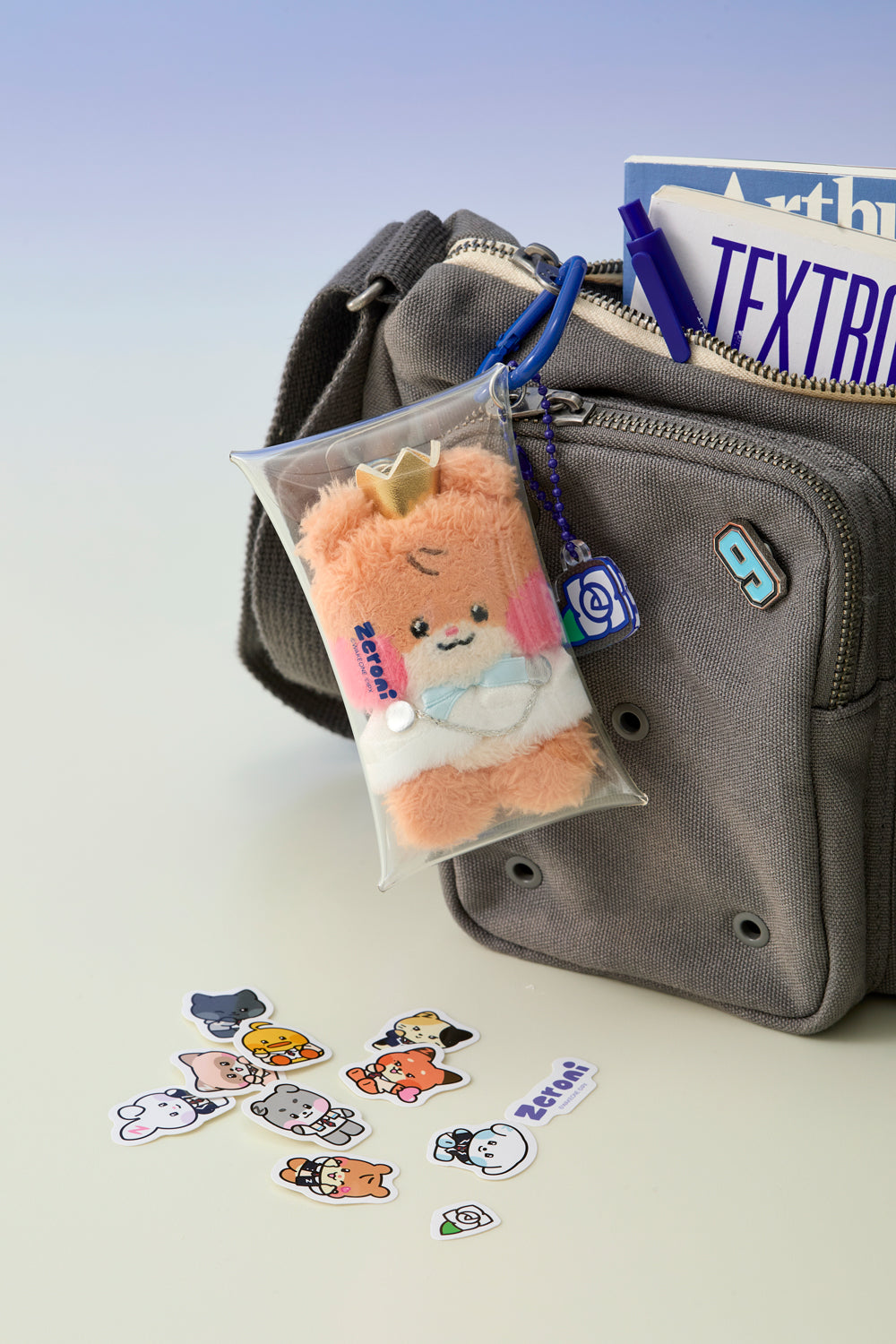 zeroni PVCポーチ(BLUE PARADISE)