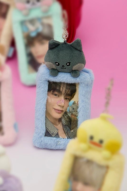 zeroni ぬいぐるみフォトホルダーキーリング(HOME PARTY) woongnini